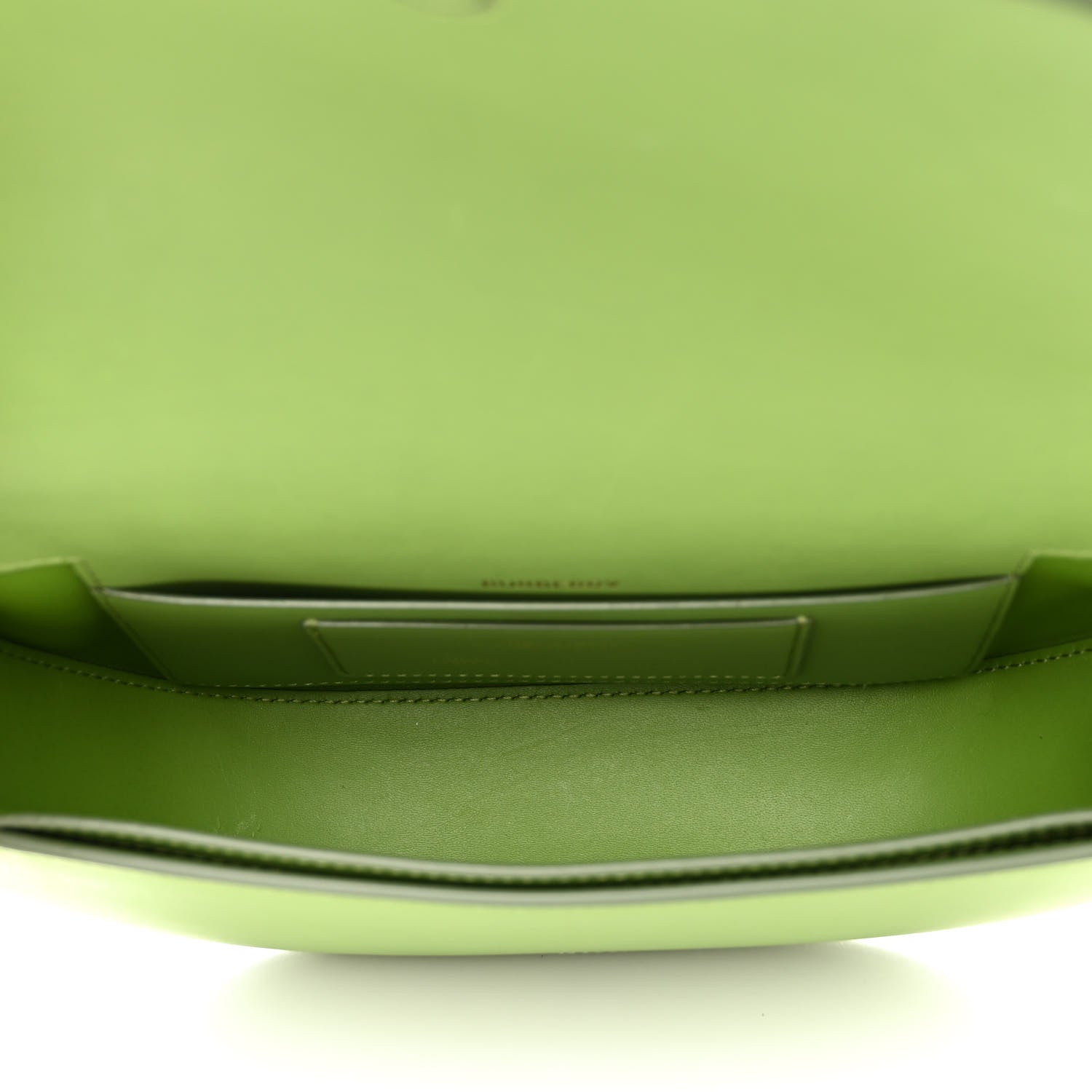 Burberry Calfskin Small Olympia Shoulder Bag Green 5 of 10