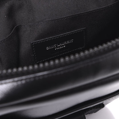 Saint Laurent Coated Canvas Rivington Race Pouch Black 7 of 8