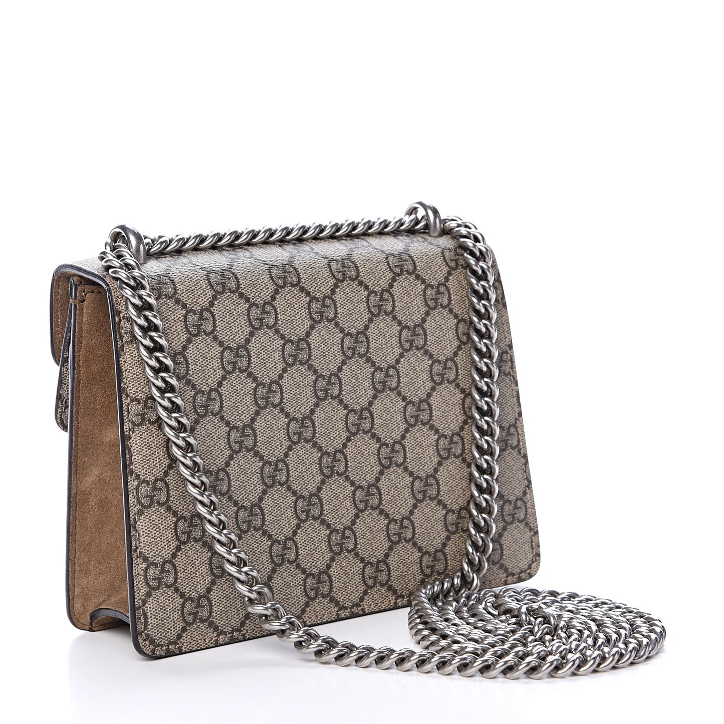 GG Supreme Monogram Mini Dionysus Shoulder Bag Taupe