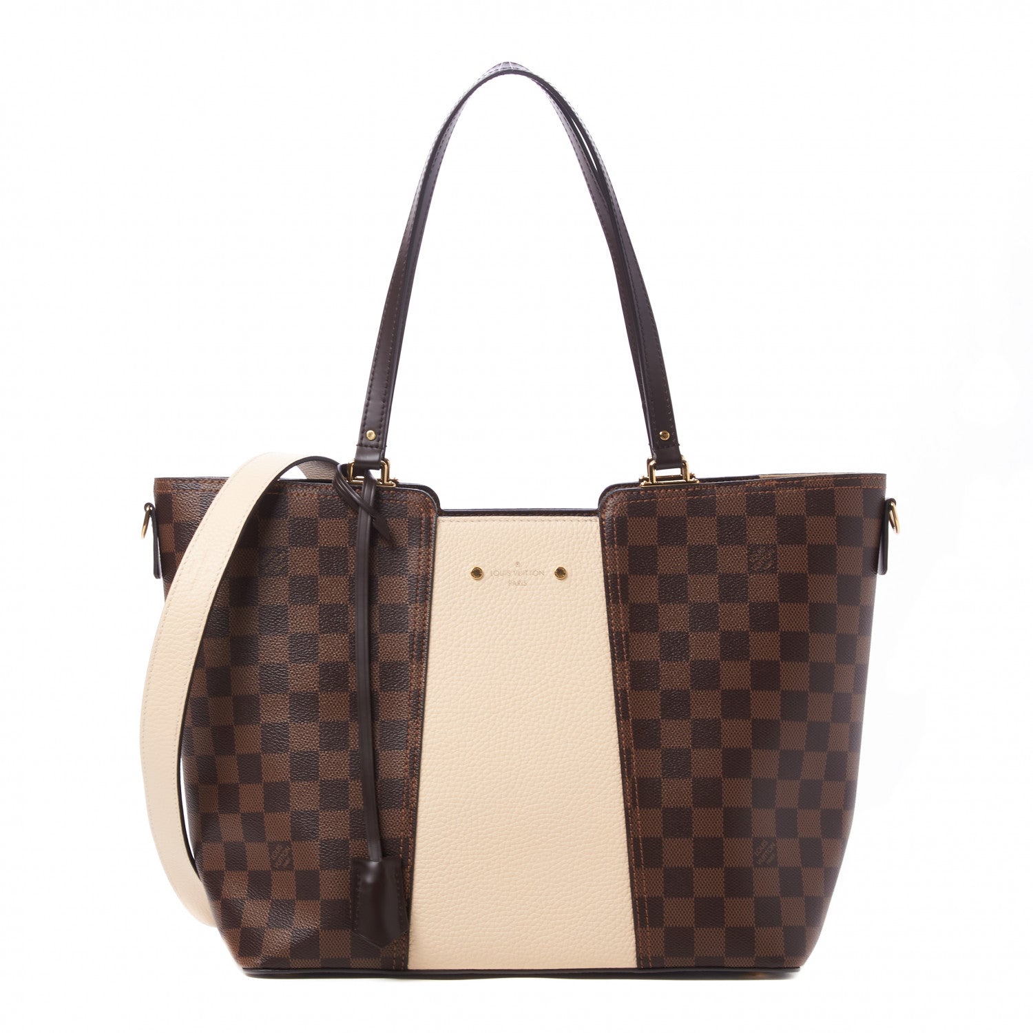 Louis Vuitton Damier Ebene Jersey Creme 1 of 9