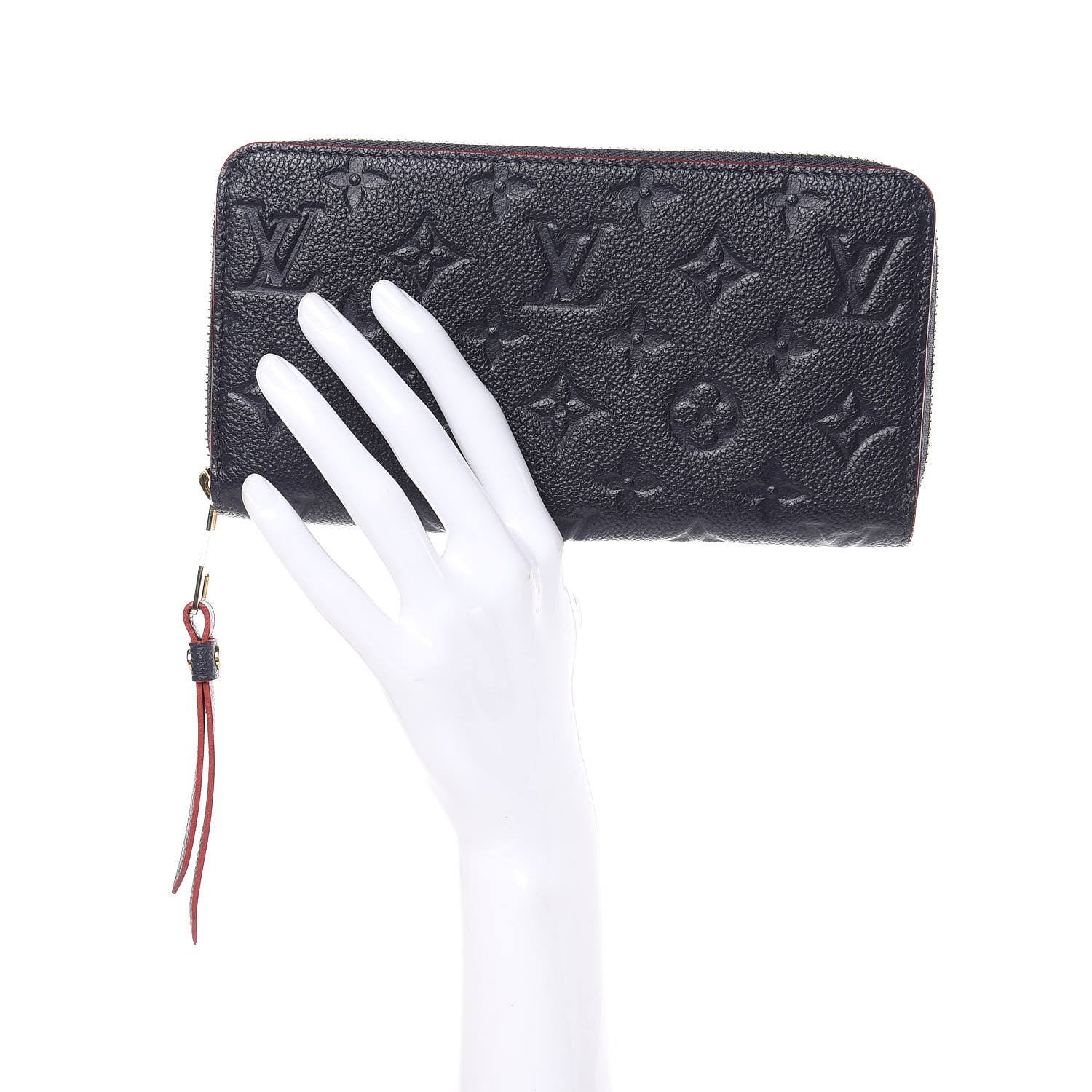 Louis Vuitton Empreinte Zippy Wallet Marine Rouge 2 of 10