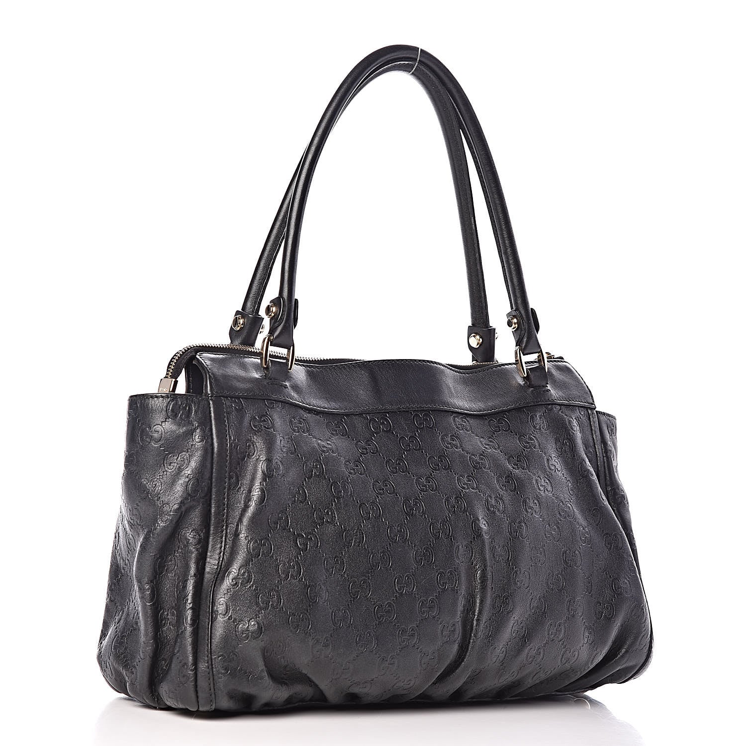 Gucci Guccissima D Gold Tote Black 3 of 15