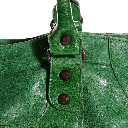 Balenciaga Chevre Classic Hardware Part Time Vert Gazon 10 of 16