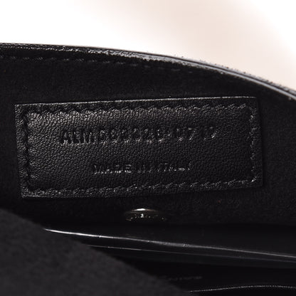 Saint Laurent Lambskin Small Teddy Bucket Bag White 7 of 10