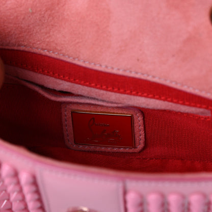 Christian Louboutin Patent Spiked Sweety Charity Crossbody Bag Rose 7 of 10