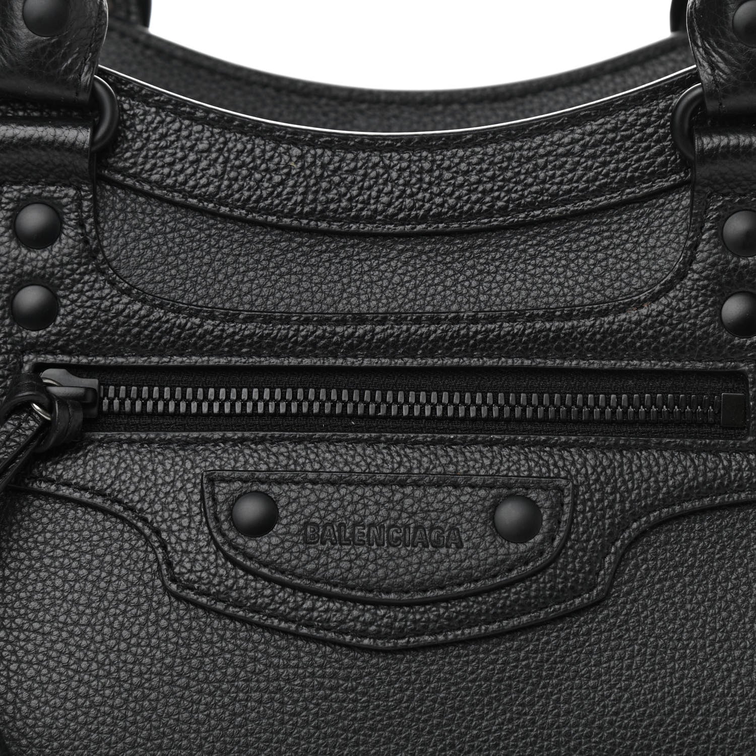Balenciaga Grained Calfskin Neo Classic Black Hardware S City Black 8 of 11