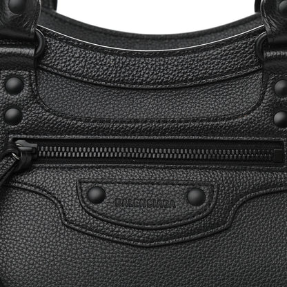 Balenciaga Grained Calfskin Neo Classic Black Hardware S City Black 8 of 11