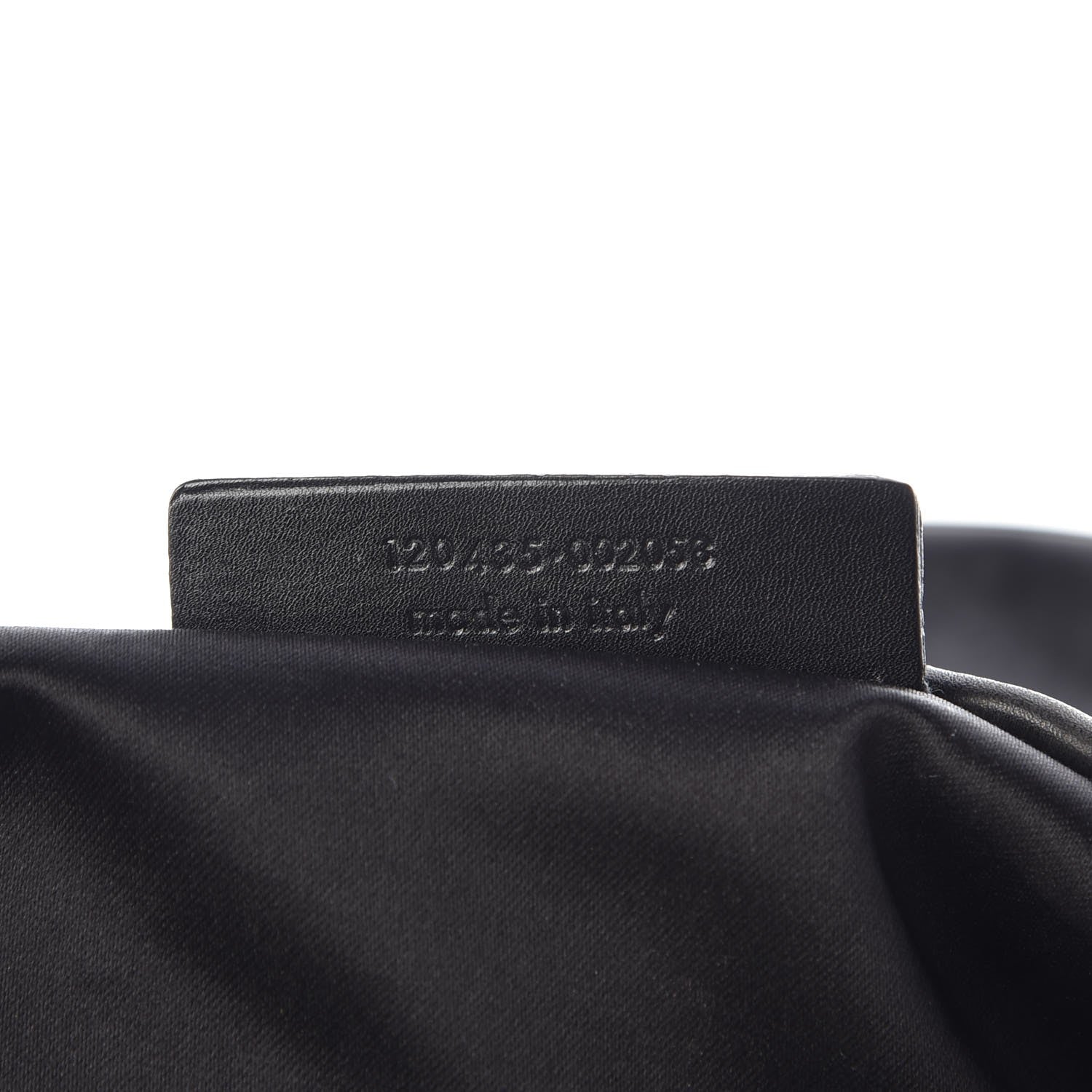 Saint Laurent Calfskin Pleated Rive Gauche Hobo Black 7 of 7