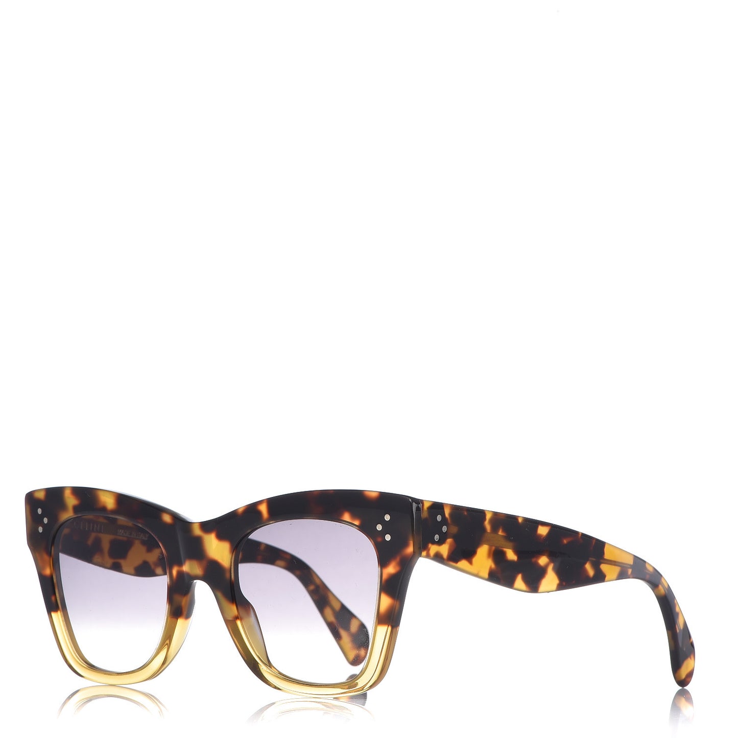 Cat Eye Sunglasses CL40004I Havana Honey