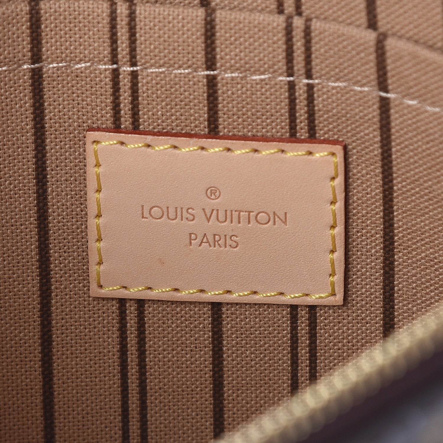Louis Vuitton Monogram Neverfull MM GM Pochette 6 of 6