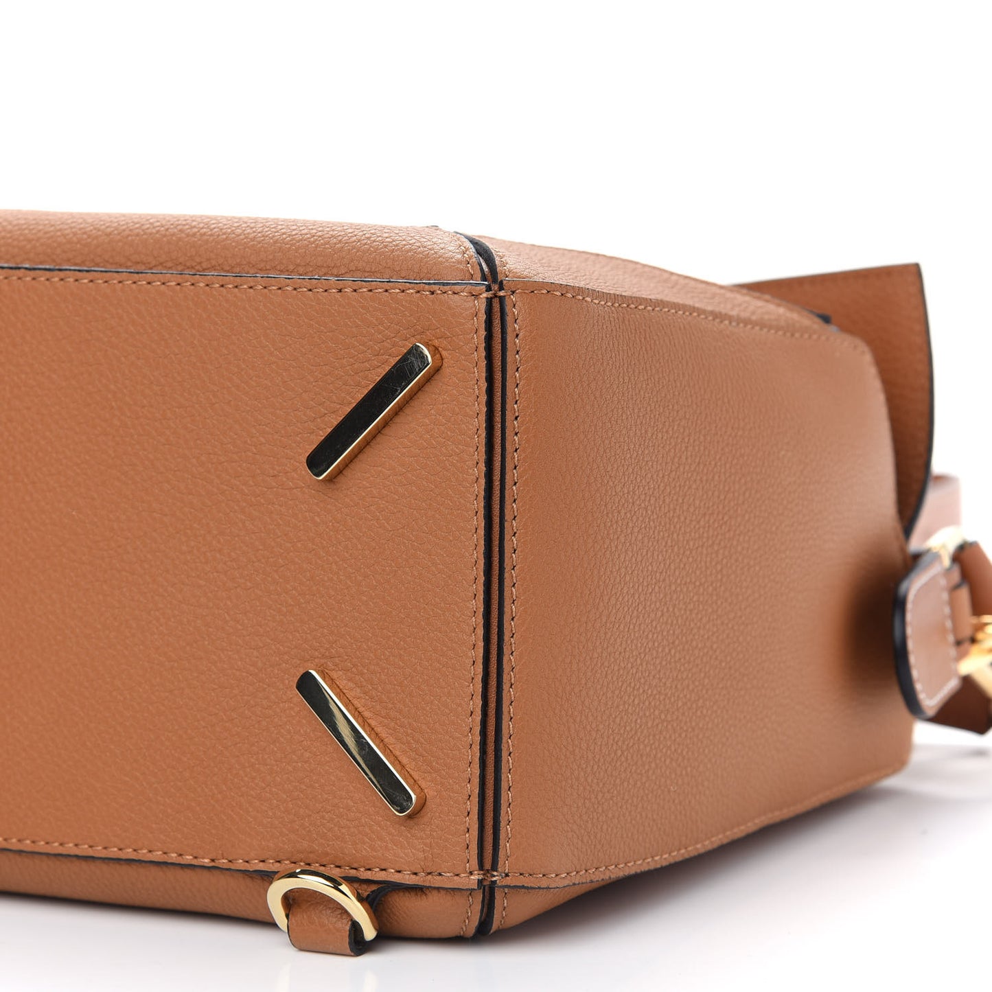 Calfskin Medium Puzzle Bag Light Caramel