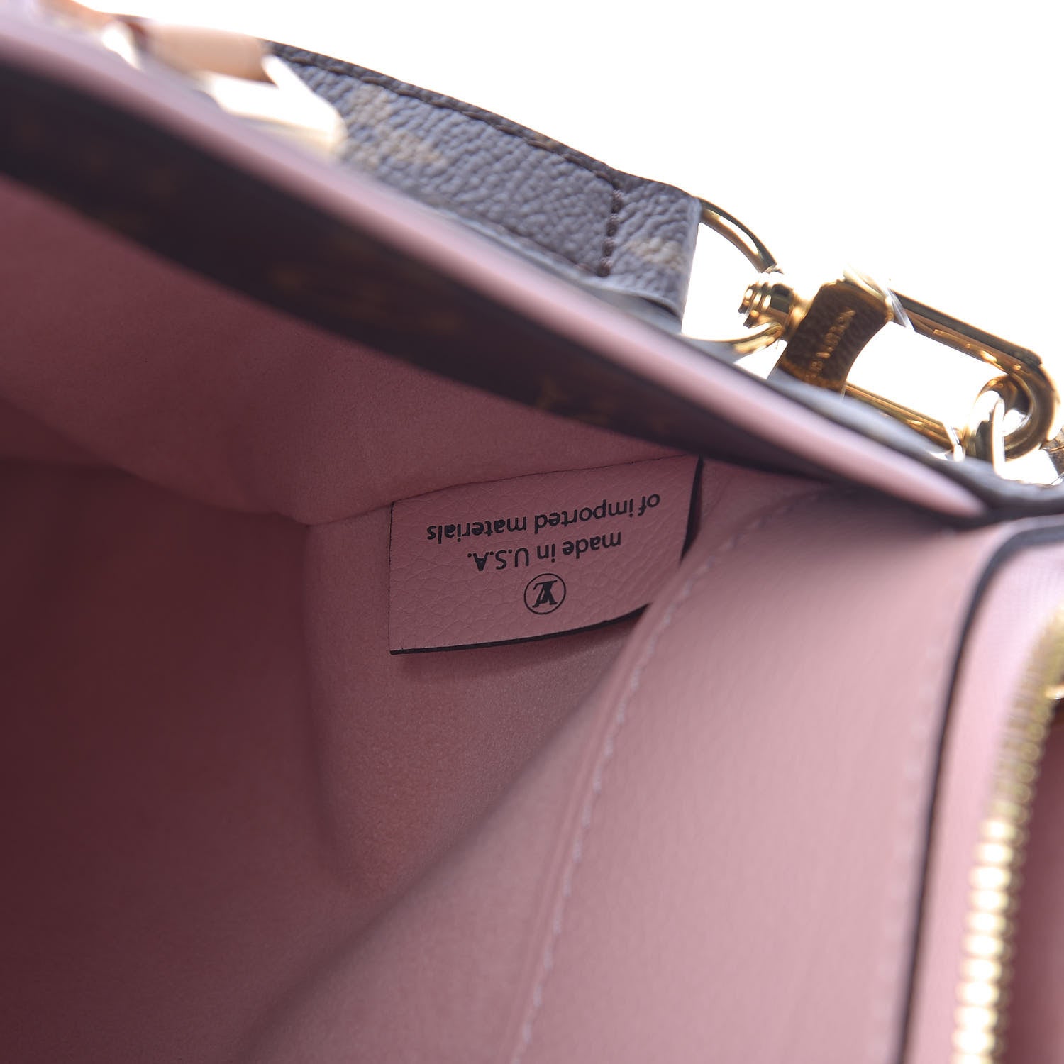 Louis Vuitton Monogram Pallas Rose Ballerine 7 of 10