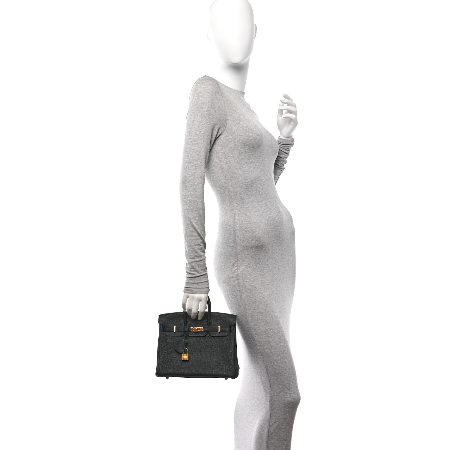 Hermes Togo Birkin 25 Black 2 of 11