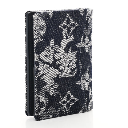 Louis Vuitton Monogram Tapestry Pocket Organizer Bleu 3 of 7