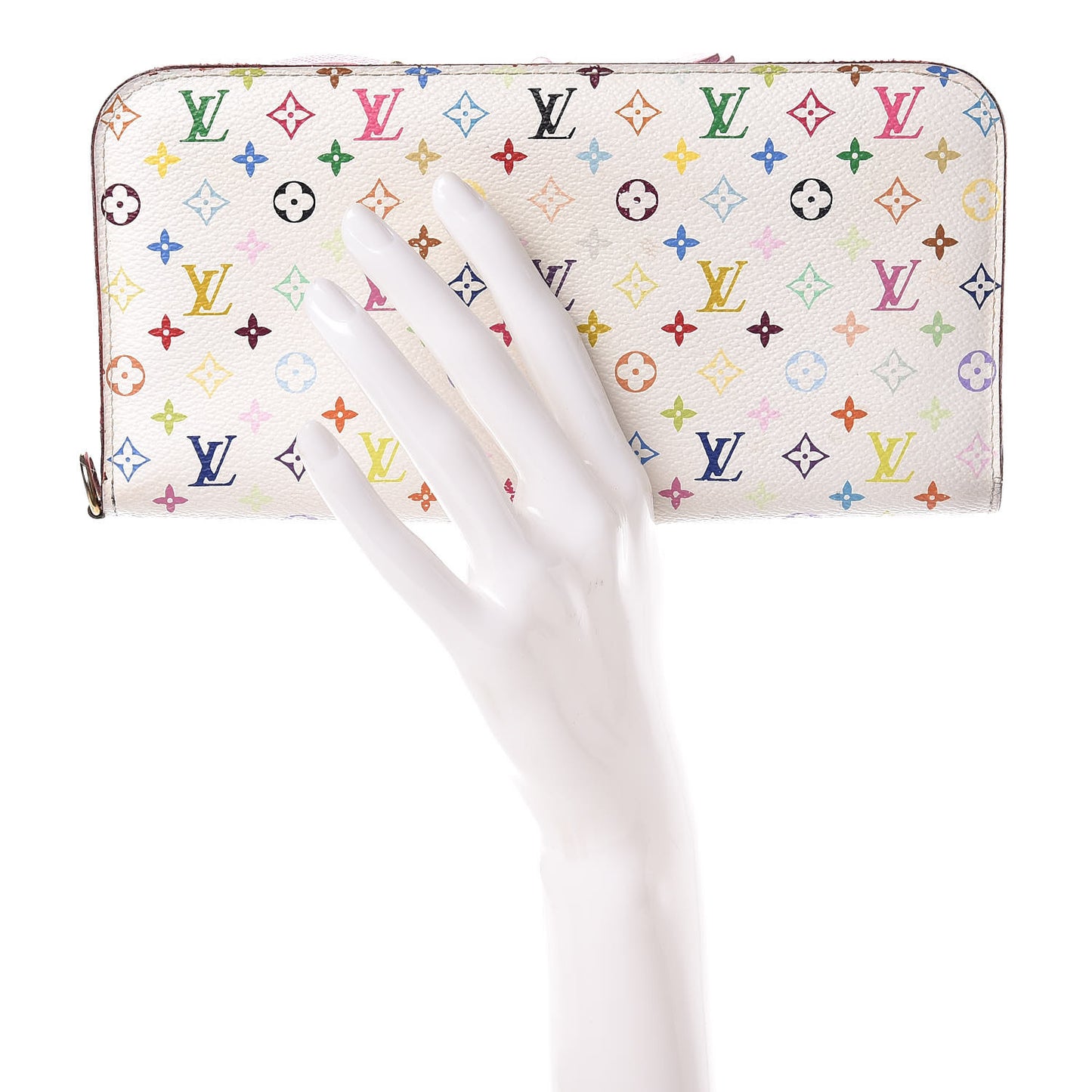 Monogram Multicolor Insolite Wallet White Litchi