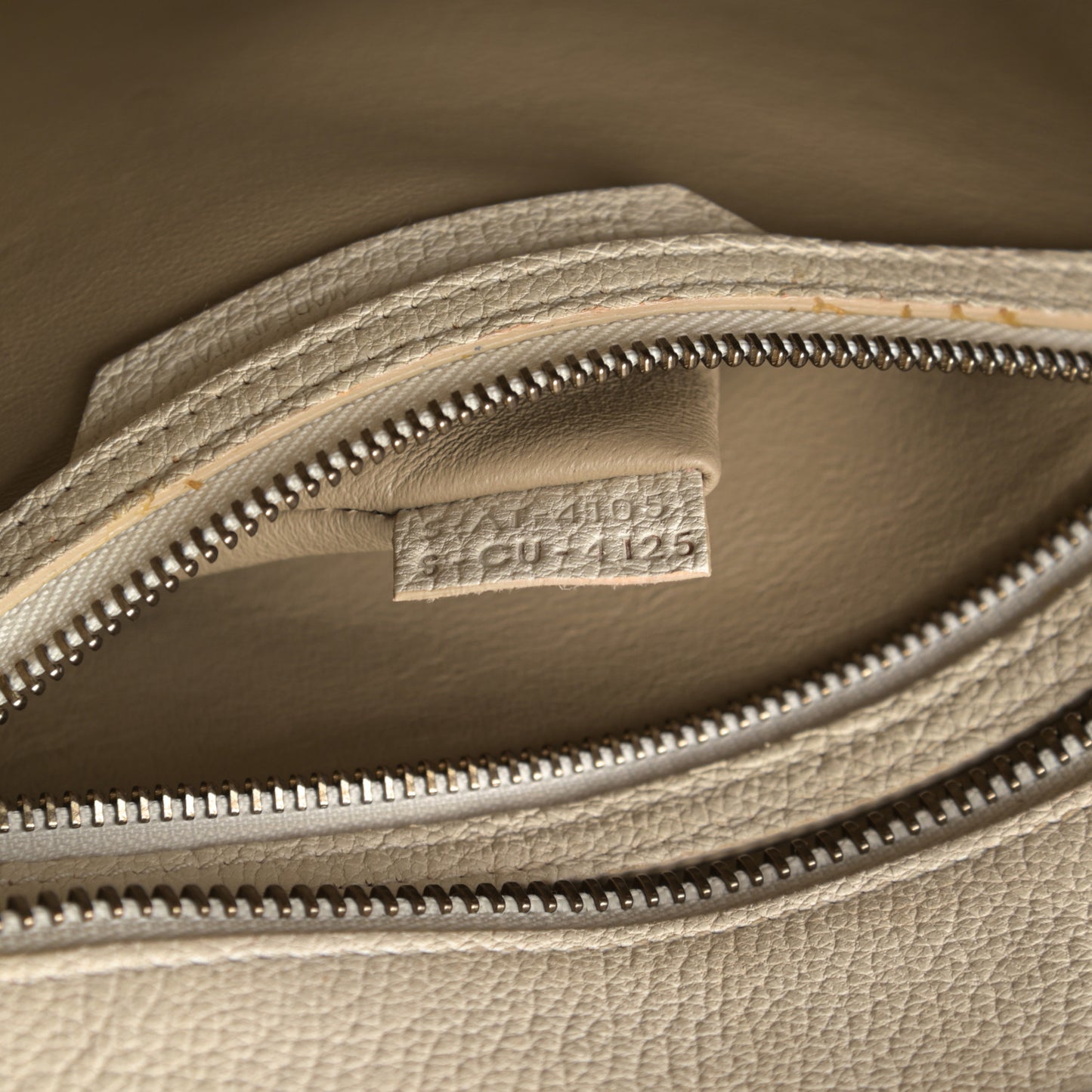 Goatskin Micro Luggage White