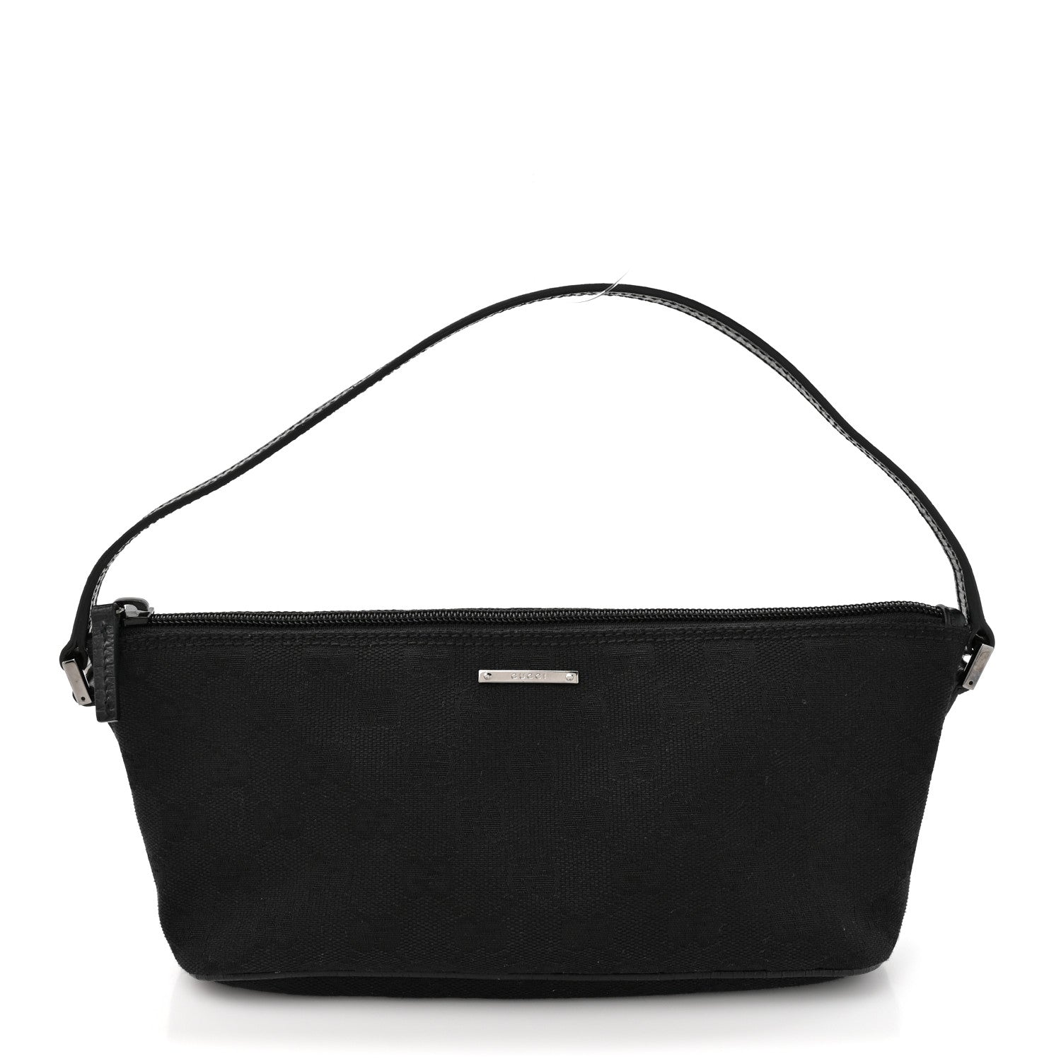 Gucci Monogram Boat Pochette Black 1 of 10