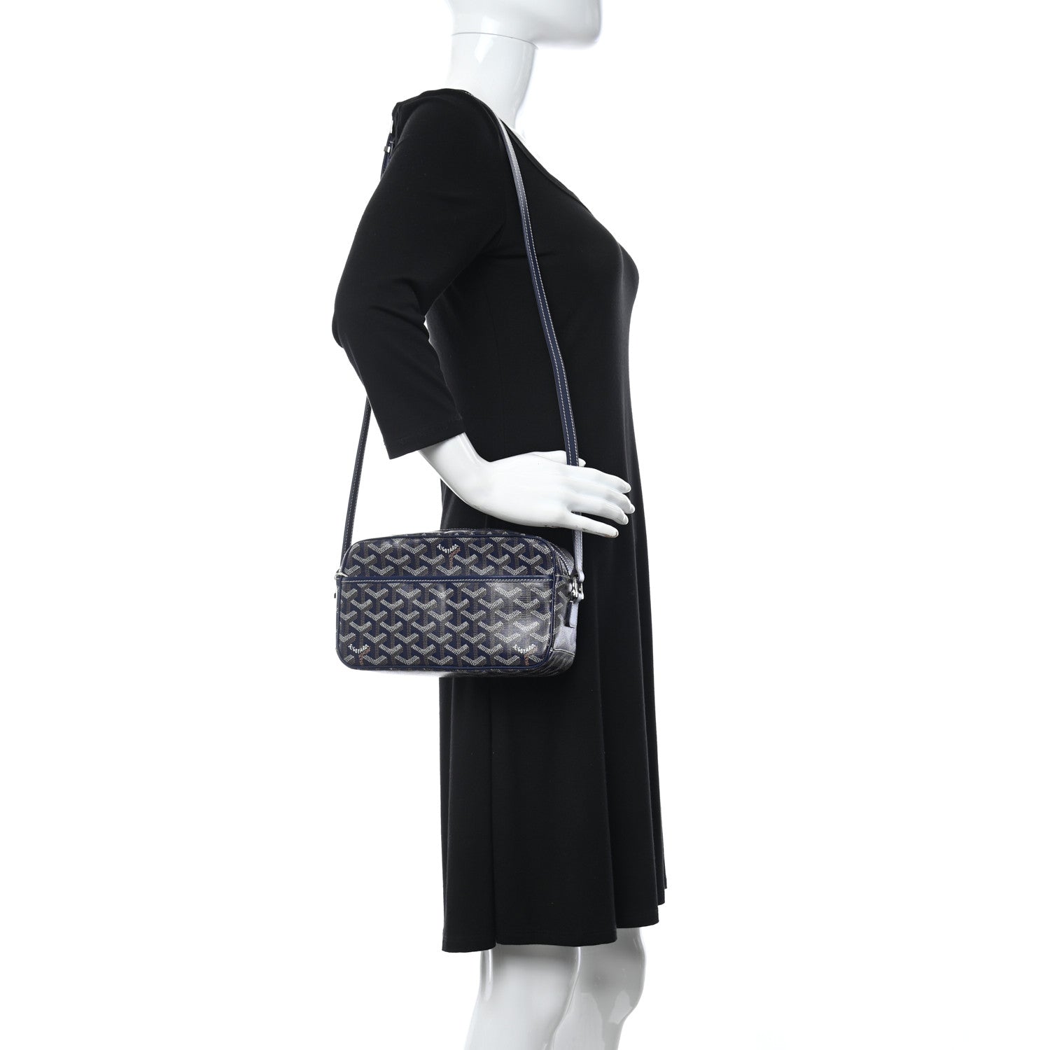 Goyard Goyardine Sac Cap Vert Navy 2 of 8