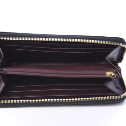 Chanel Caviar Quilted Large Gusset Zip Around Wallet Black 4 of 8
