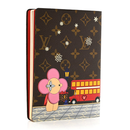 Louis Vuitton Monogram 2021 Christmas Animation London Clemence Notebook MM 2 of 5