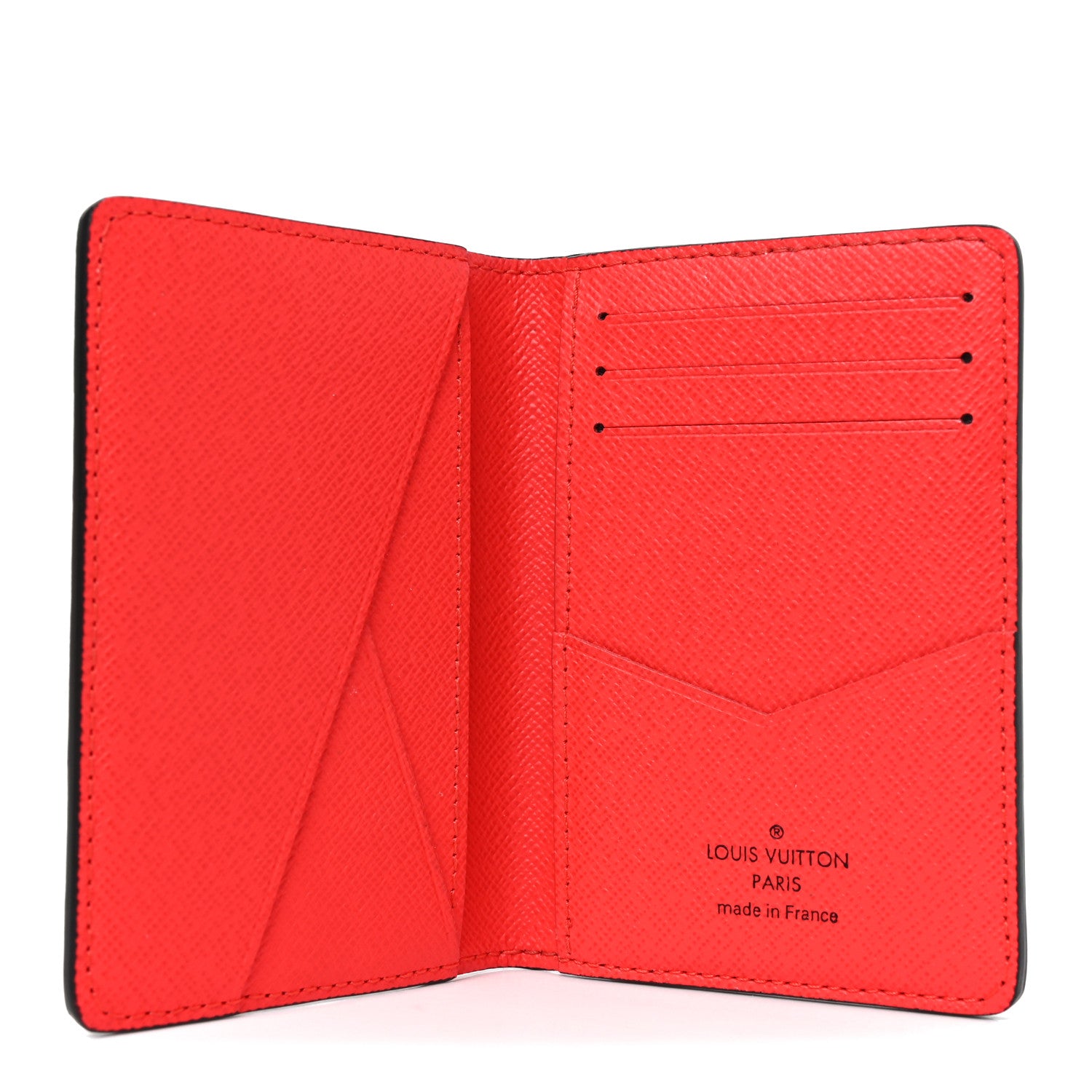 Louis Vuitton Taigarama Pocket Organizer NM Fire Red 5 of 7