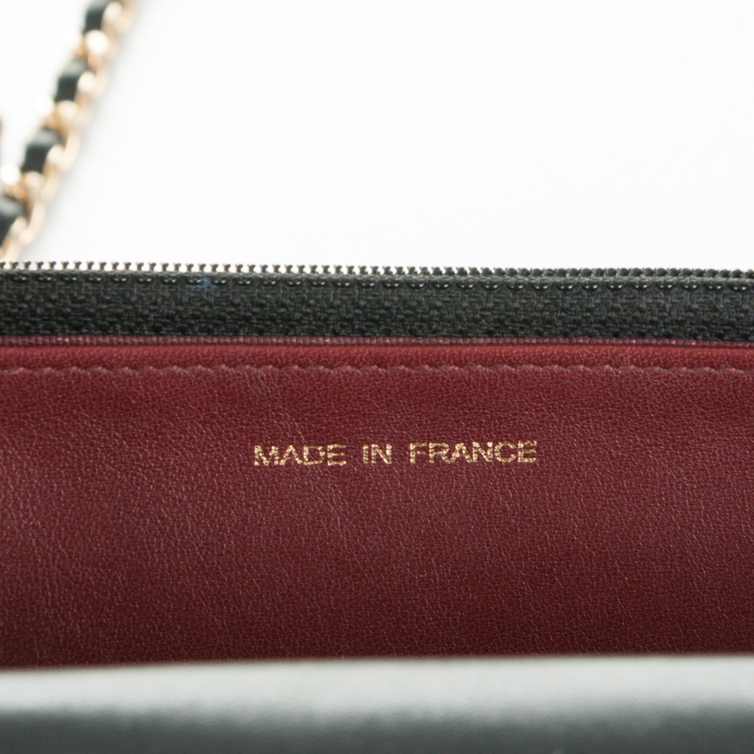 Chanel Aged Calfskin Quilted Reissue Wallet On Chain WOC Black 8 of 9