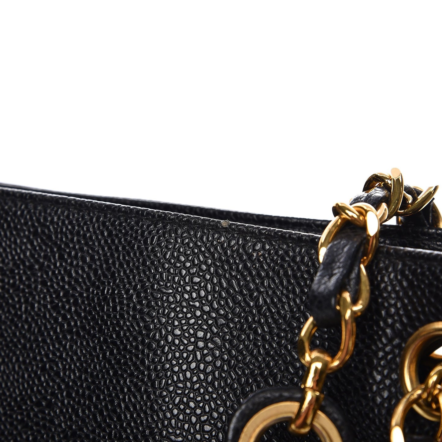 Caviar Shoulder Bag Black