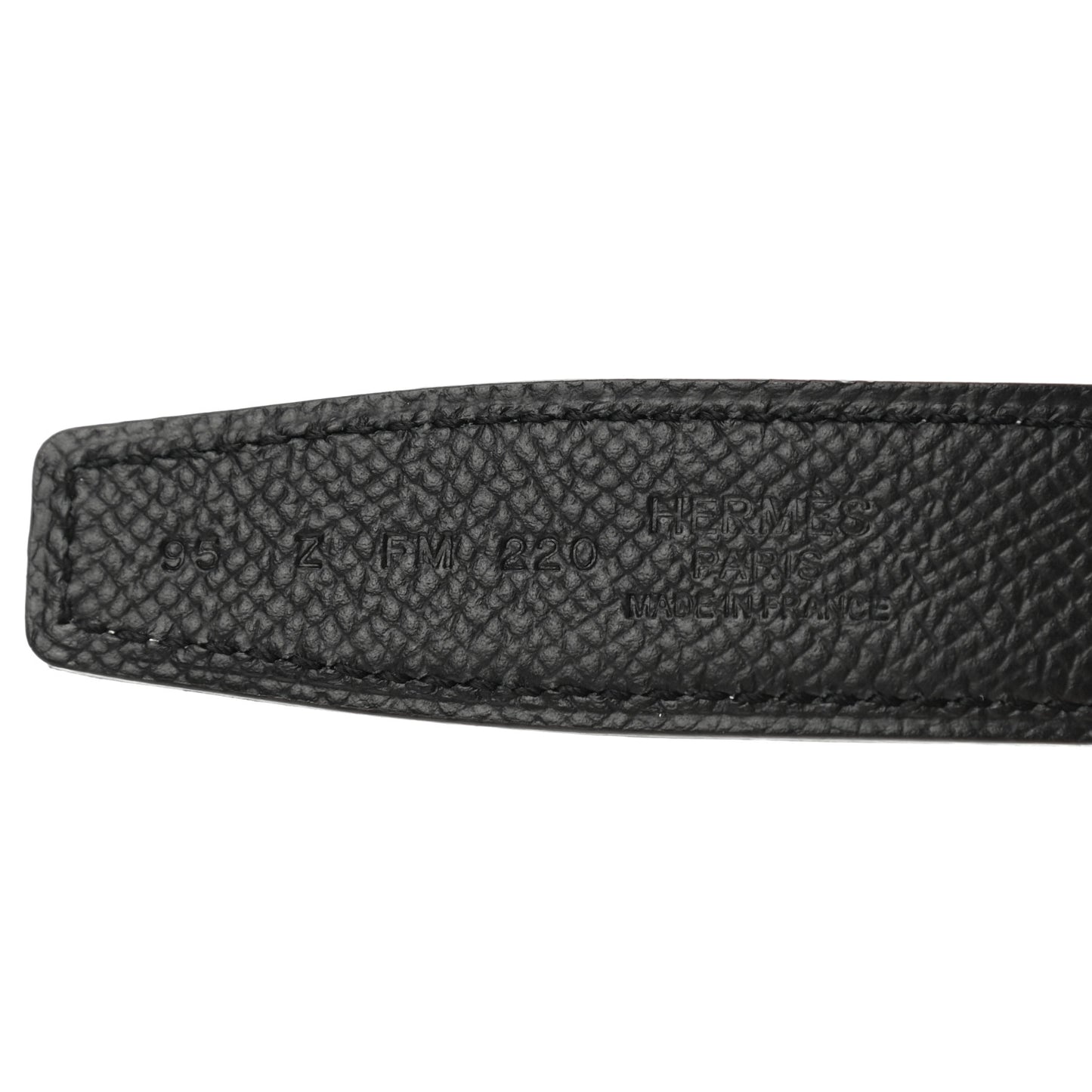 Swift Epsom 24mm H Belt Strap 95 Nata Black