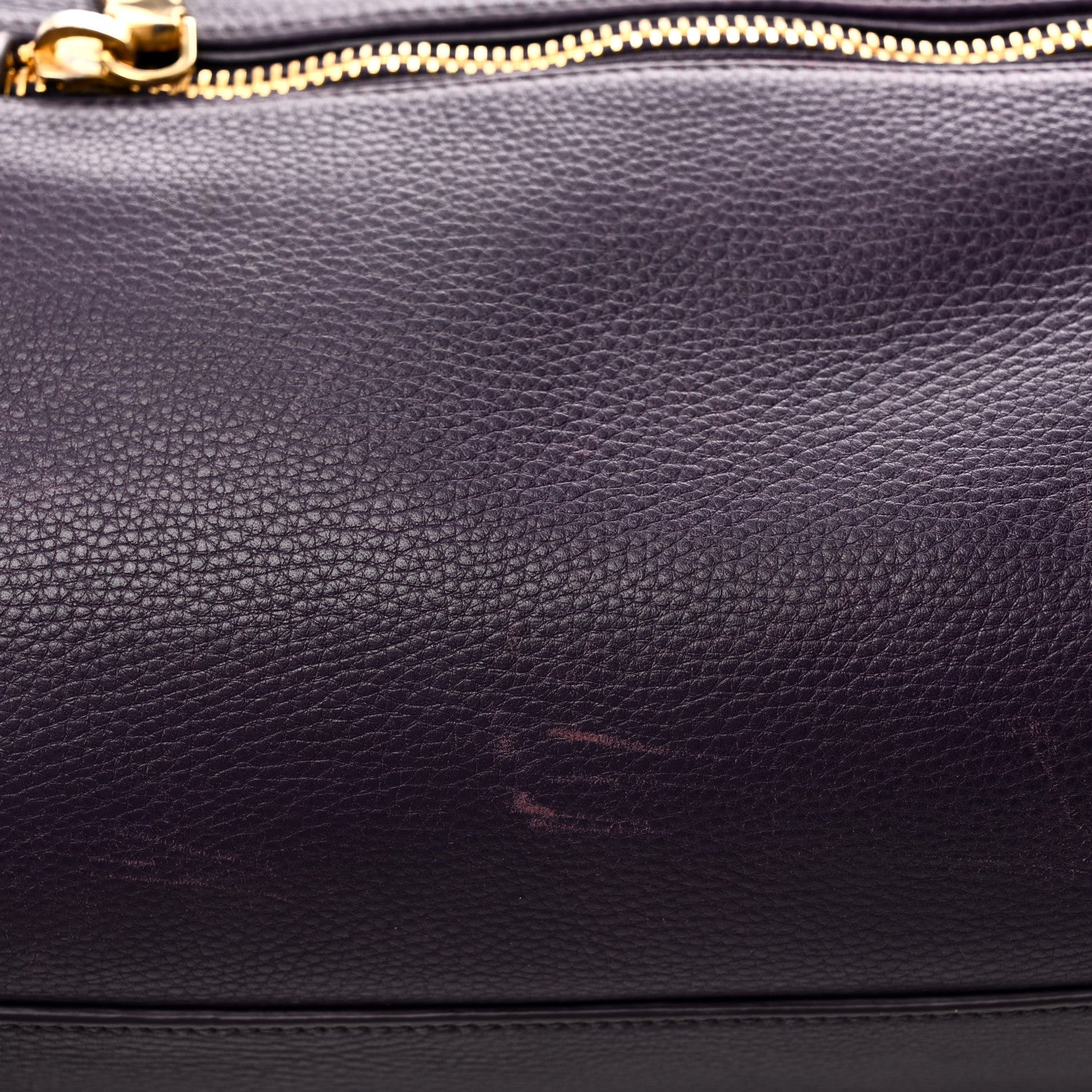 Prada Vitello Daino Shopping Satchel Uva 10 of 12