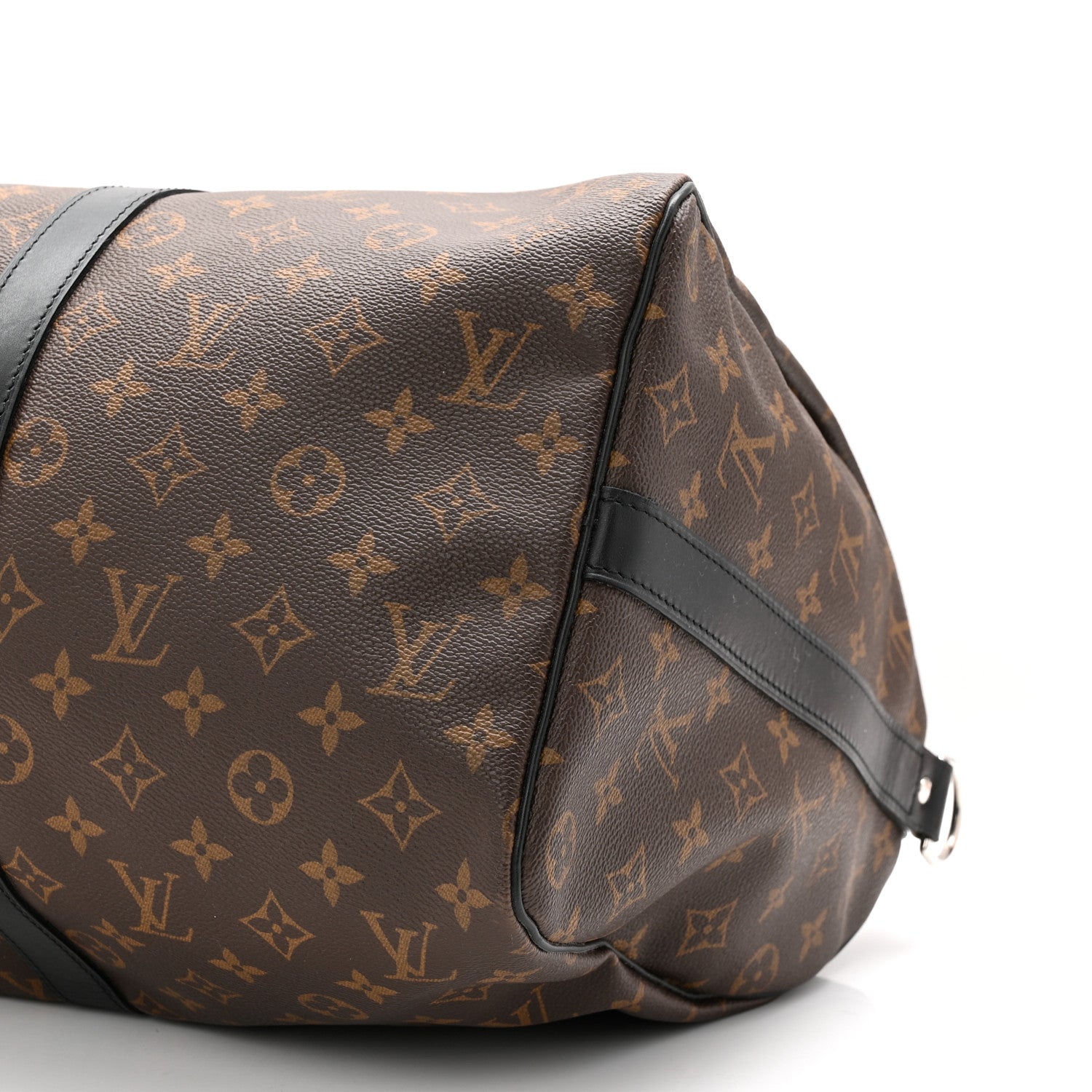 Louis Vuitton Monogram Macassar Keepall Bandouliere 45 17 of 18