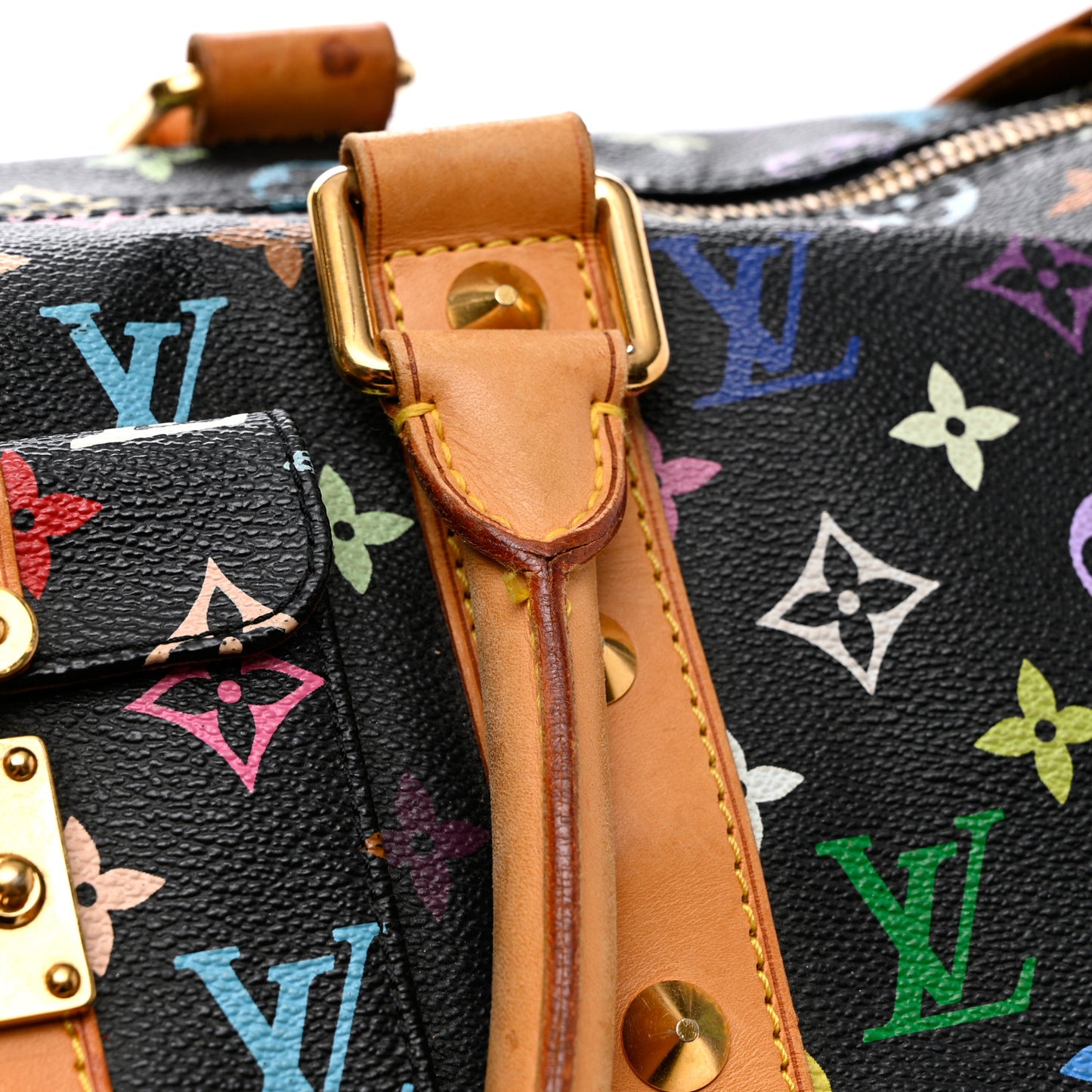 Monogram Multicolor Keepall 45 Black