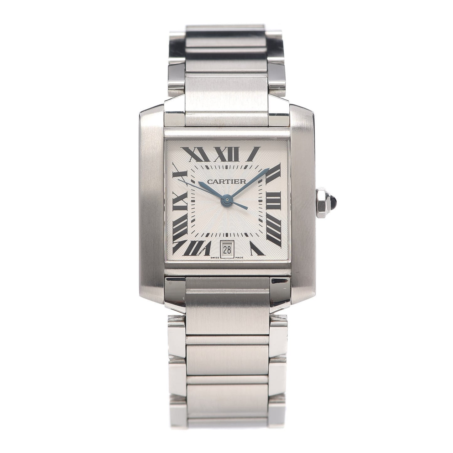 Stainless Steel 28mm Tank Francaise Automatic Watch