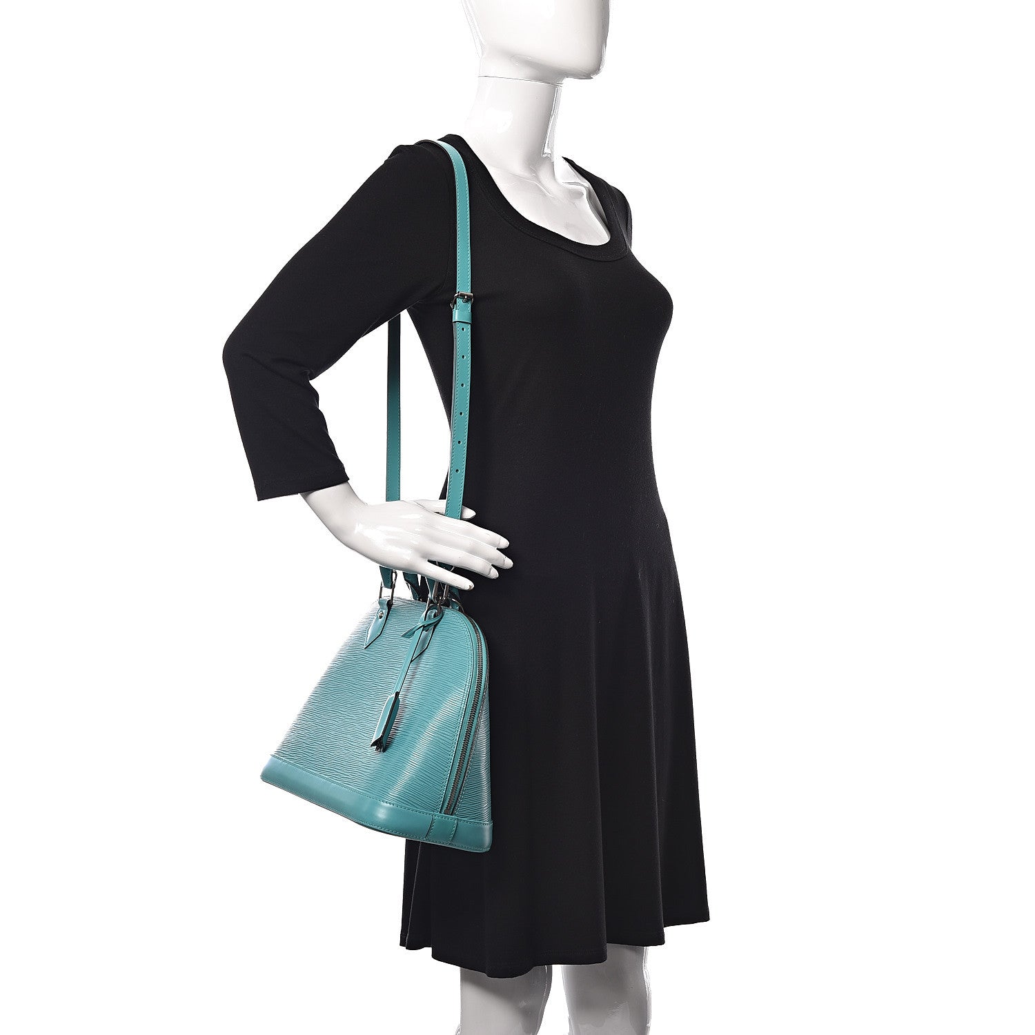 Louis Vuitton Epi Alma PM Turquoise 2 of 22