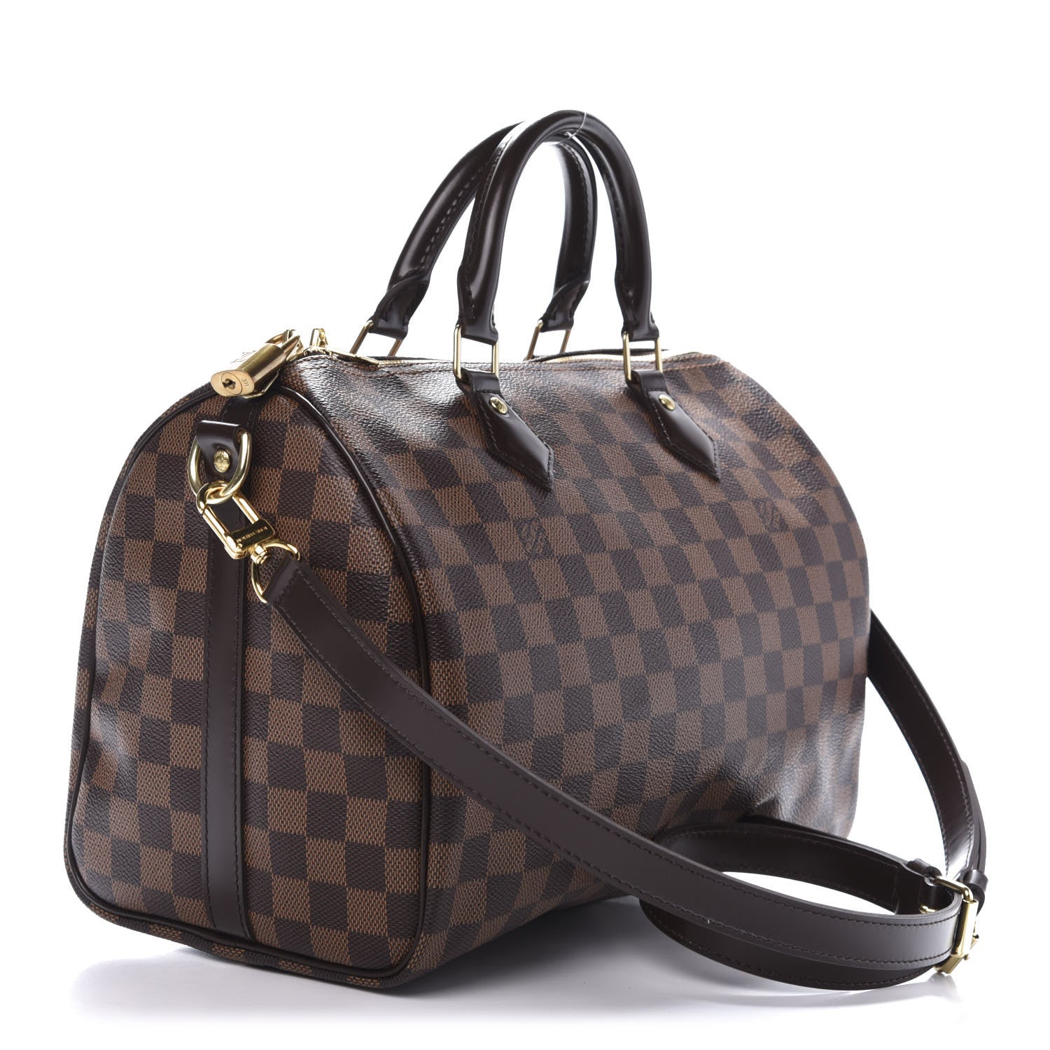 Louis Vuitton Damier Ebene Speedy Bandouliere 30 2 of 9