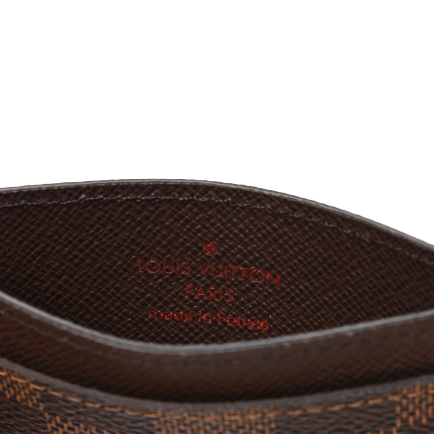Damier Ebene Card Holder