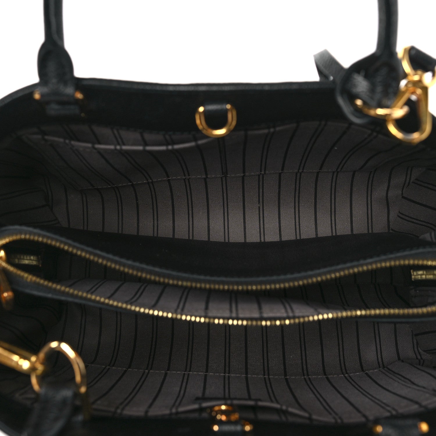 Louis Vuitton Empreinte Montaigne MM Black 5 of 9
