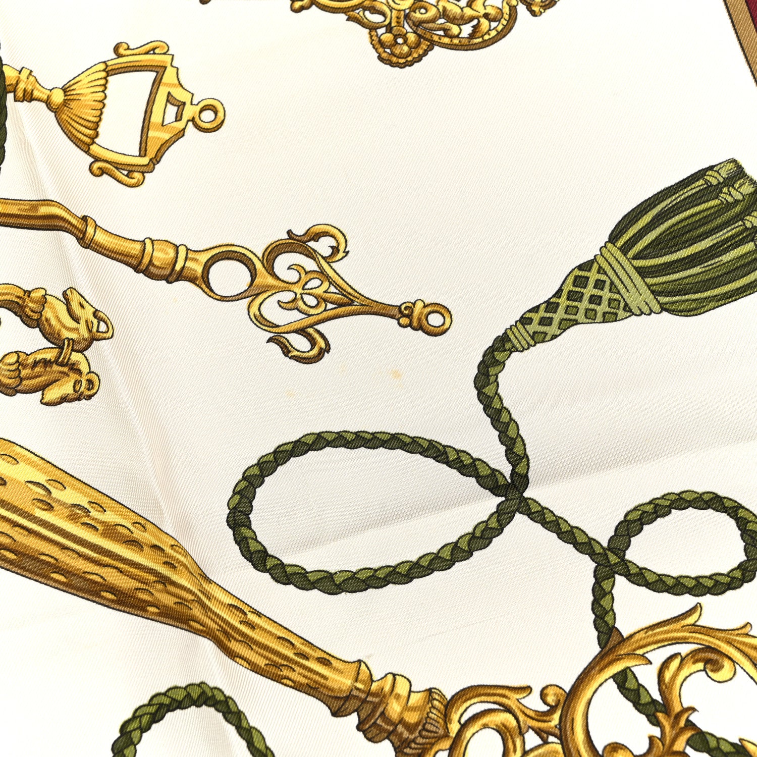 Hermes Silk Keys Les Cles Scarf 90 3 of 6
