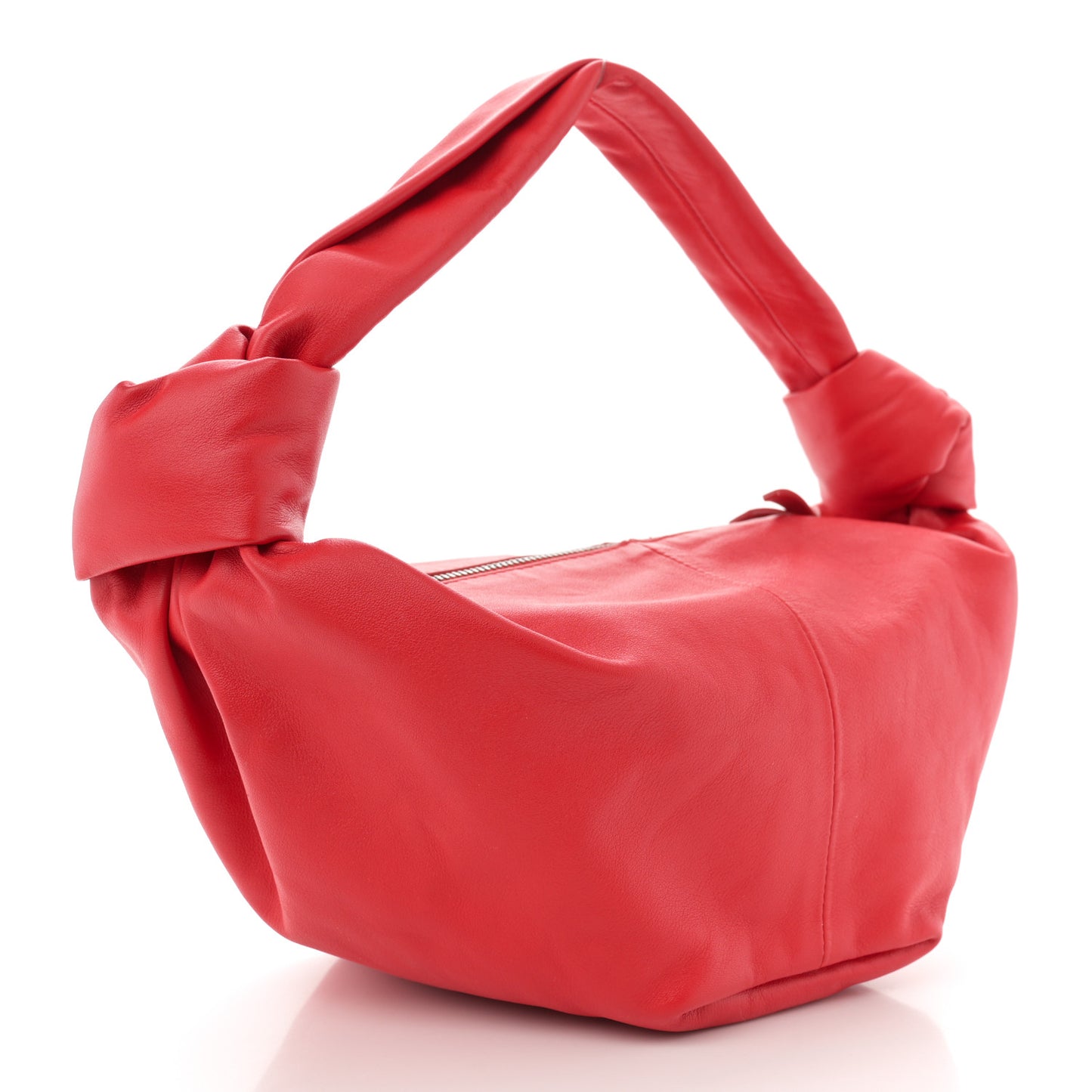 Calfskin Mini Double Knot Bag Red