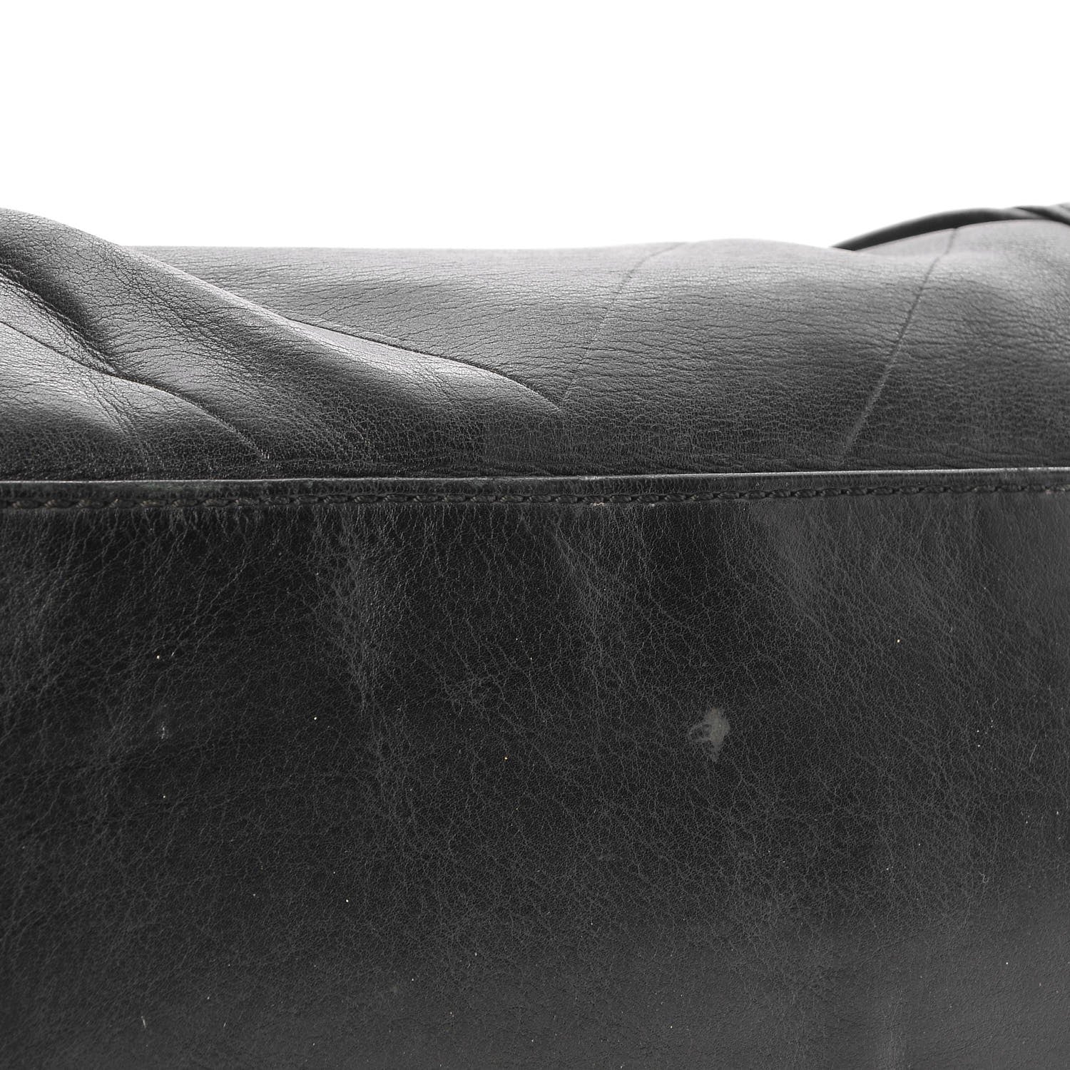 Chanel Calfskin CC Chevron All Day Long Boston Black 14 of 18