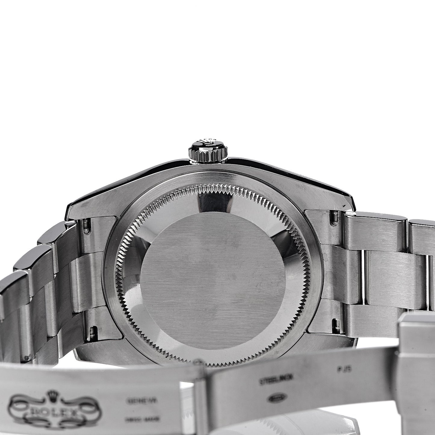 Stainless Steel 36mm Oyster Perpetual Chronometer Watch Concentric Blue 116034