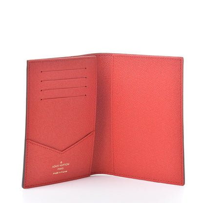 Louis Vuitton Monogram 2019 Christmas Animation Passport Cover Rouge 5 of 8