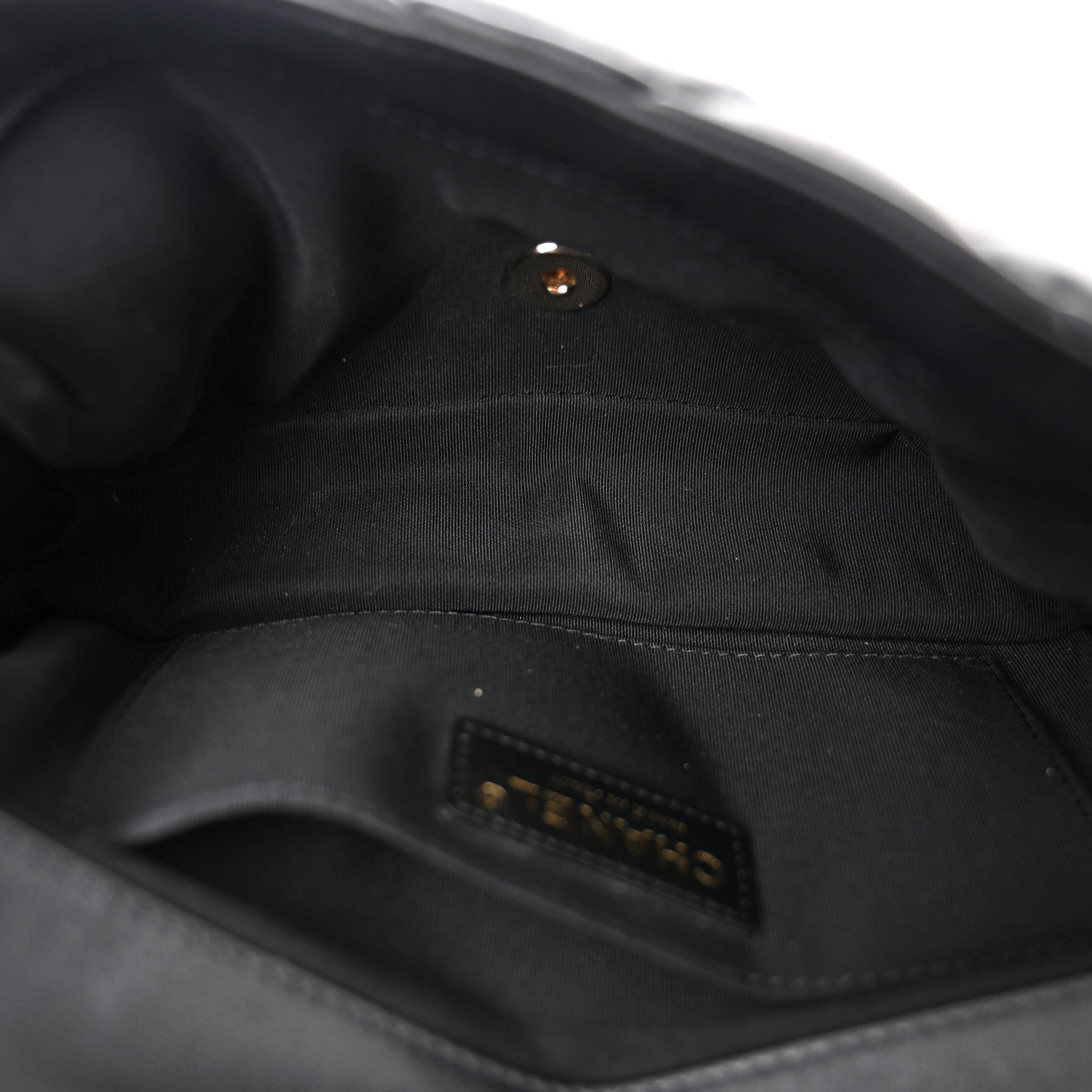 Chanel Calfskin Quilted Medium Bubbly Flap Black 5 of 10