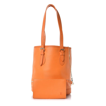 Louis Vuitton Epi Petit Bucket 23 Mandarin 1 of 10