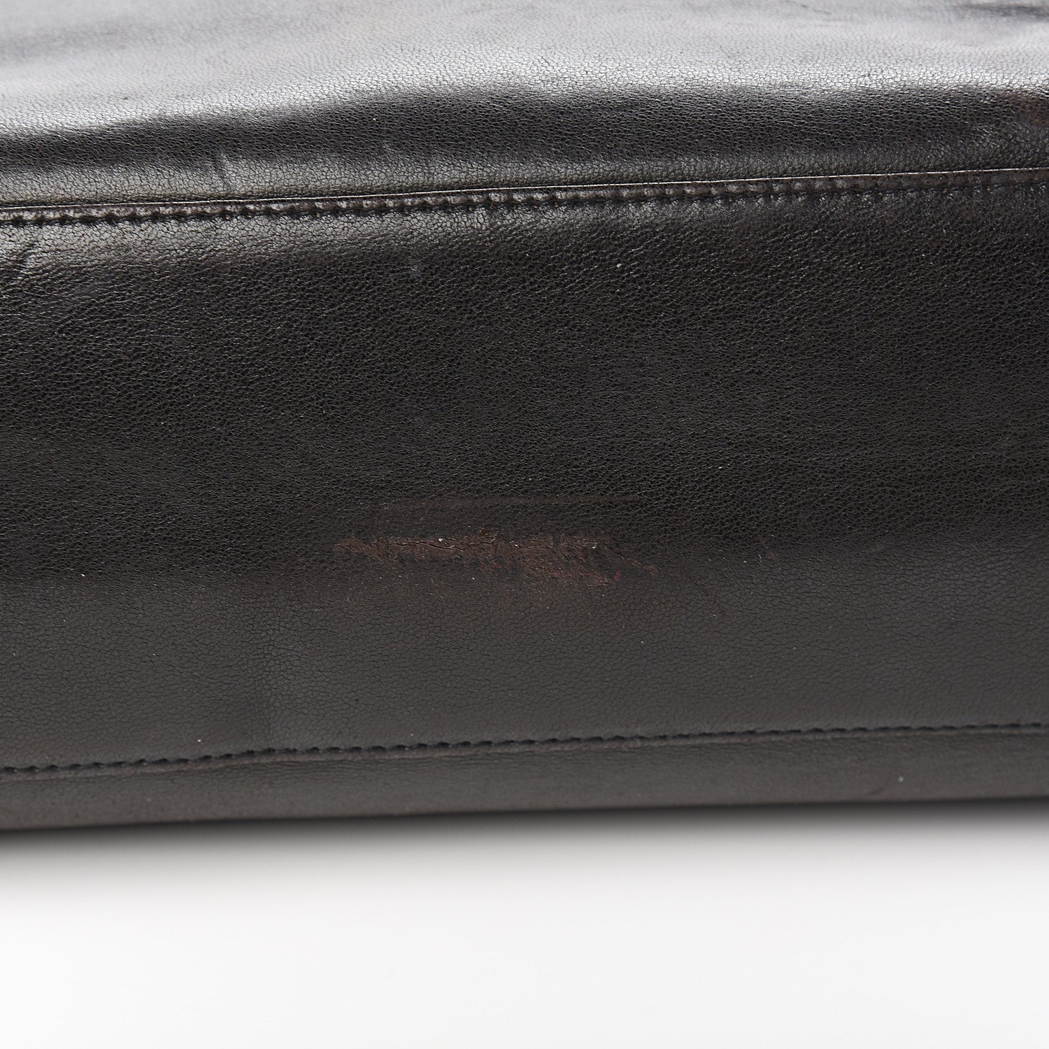 Chanel Lambskin CC Flap Shopping Tote Black 9 of 14