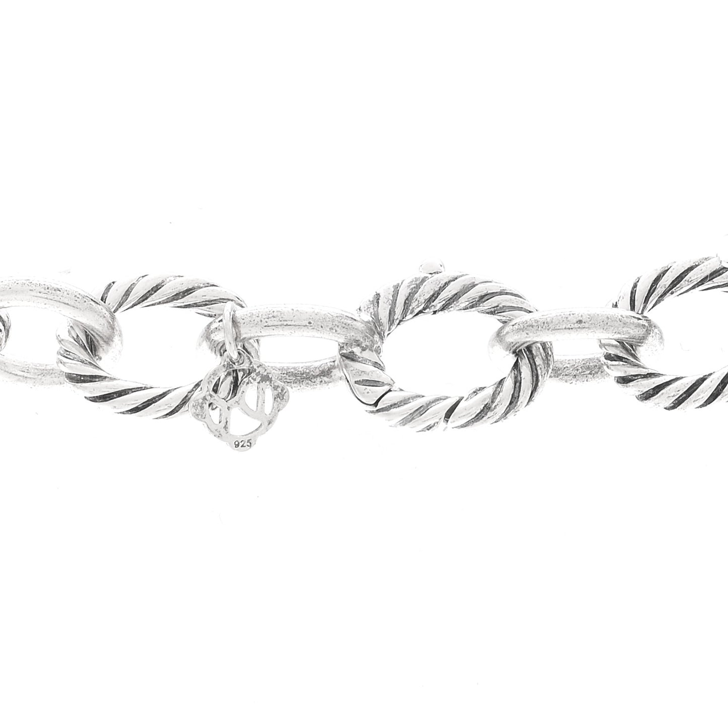 Sterling Silver 12mm Large Oval Link Necklace