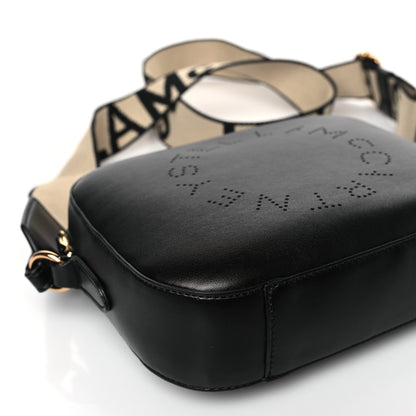 Stella McCartney Eco Alter Nappa Perforated Logo Mini Bag Black 7 of 8