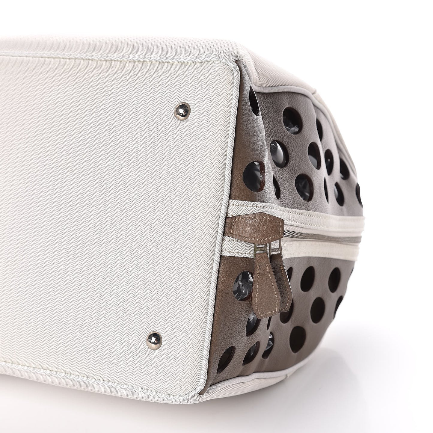 Toile Buffle Skipper TouTou Pet Carrier Etoupe