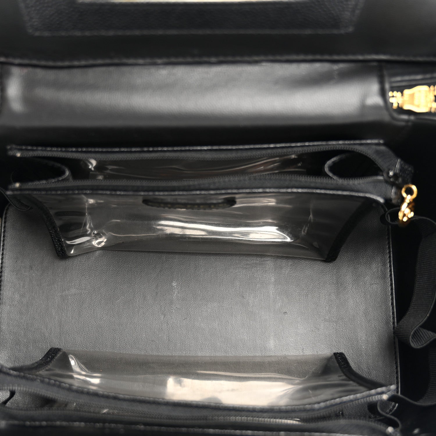 Chanel Caviar Timeless CC Vanity Case Black 5 of 10