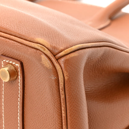 Hermes Courchevel Birkin 35 Gold 9 of 25