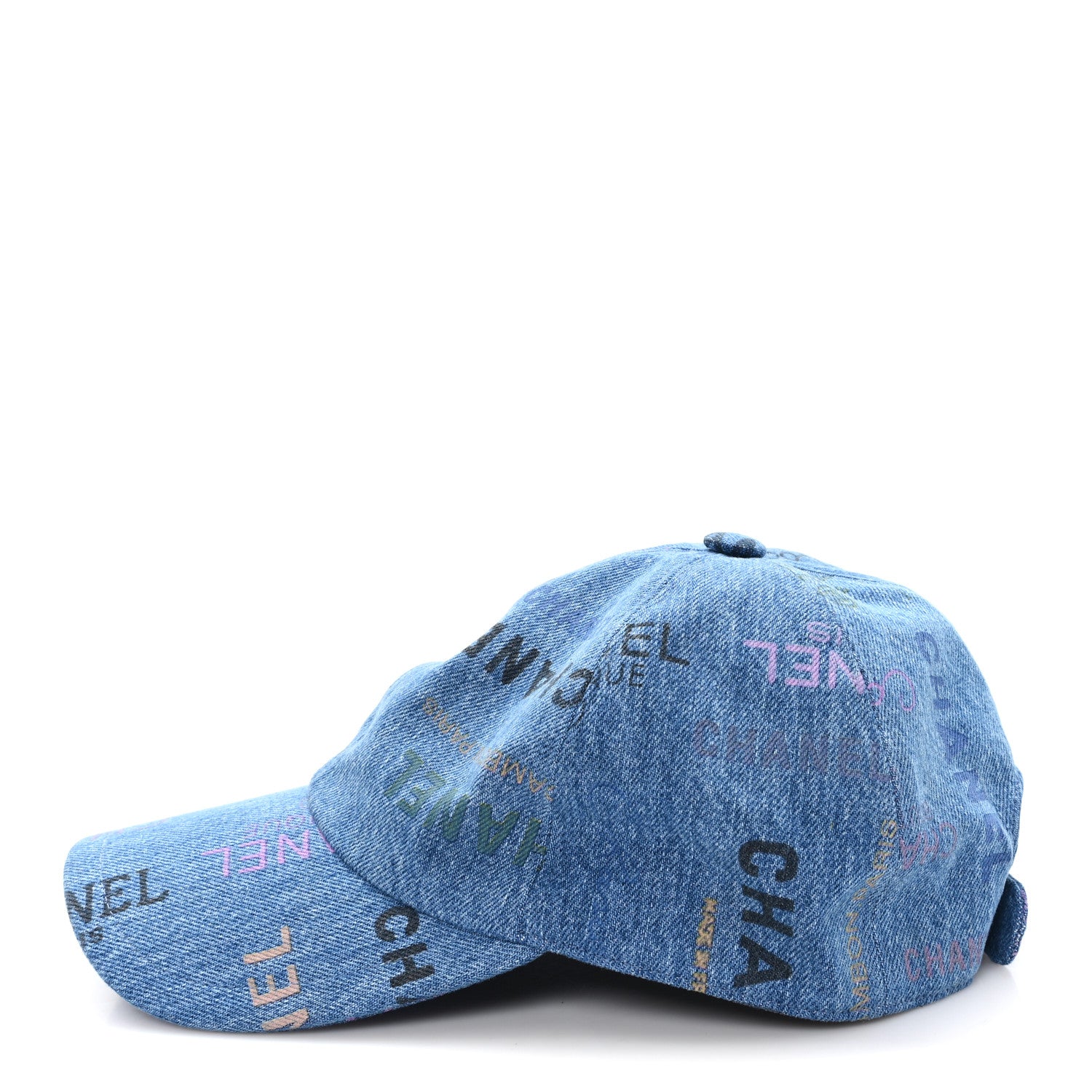 Chanel Denim Mood Cap Hat Blue 4 of 8